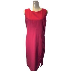 Austin Reed London NY Dress- Hot Pink Vintage Beauty- 90s SIZE L? Read Please